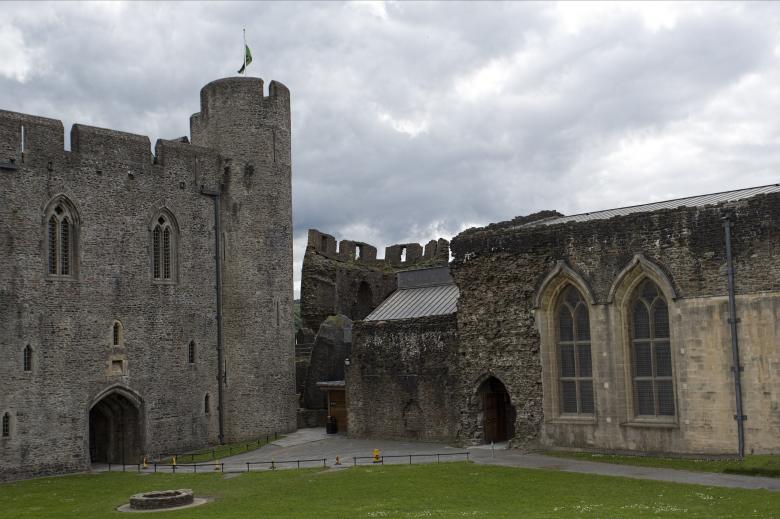 Free stock image of Caerphilly Castle created by Geoffrey Whiteway