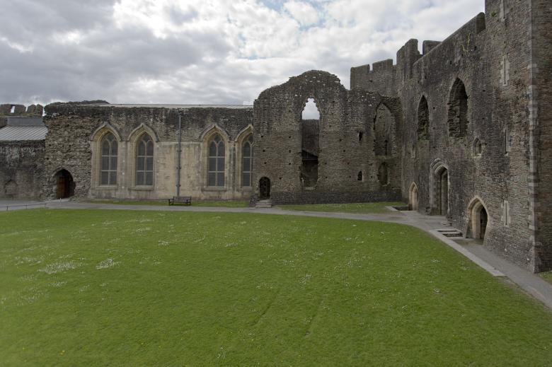 Free stock image of Caerphilly Castle created by Geoffrey Whiteway