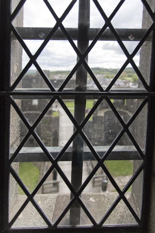 Free stock image of Caerphilly Castle Window created by Geoffrey Whiteway