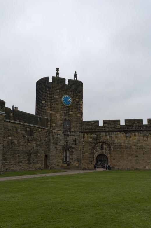 Free stock image of Alnwick castle in Northumbria created by Geoffrey Whiteway