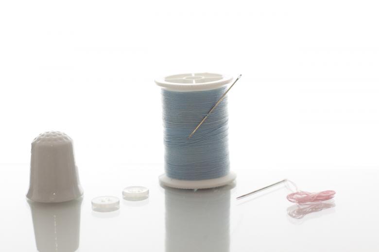 Free stock image of Thimble, buttons and thread created by Geoffrey Whiteway
