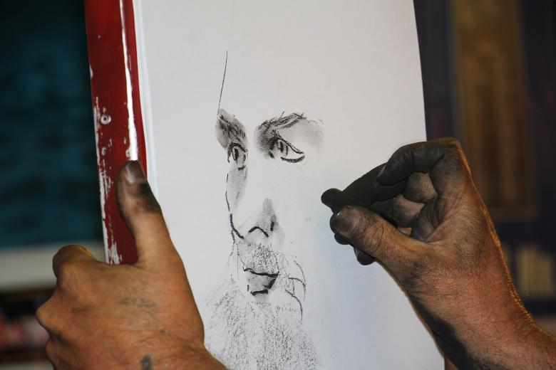 Free stock image of Charcoal Drawing created by Pixabay