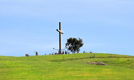 Free Stock Photo of Giant Cross