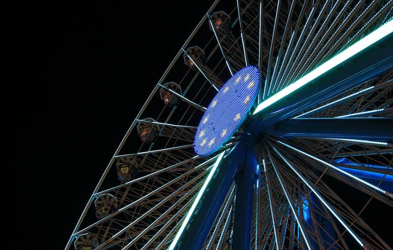 Free stock image of Ferris Wheel created by Pixabay