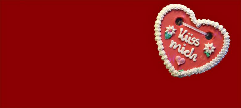 Free stock image of Gingerbread Heart created by Pixabay