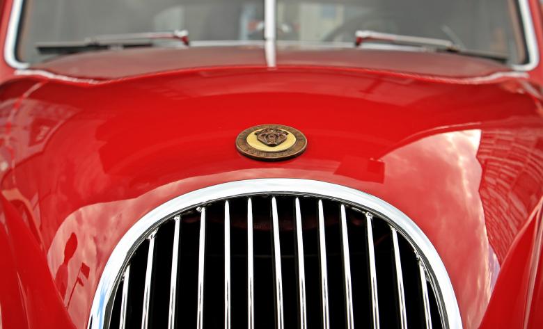 Free stock image of Red Jaguar created by Pixabay