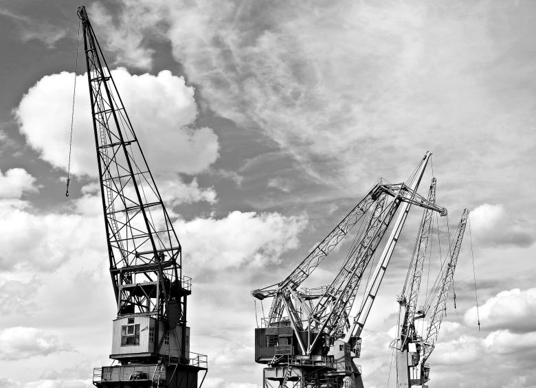Free stock image of Harbor Cranes created by Pixabay