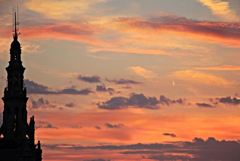Free stock image of Sunset created by Pixabay