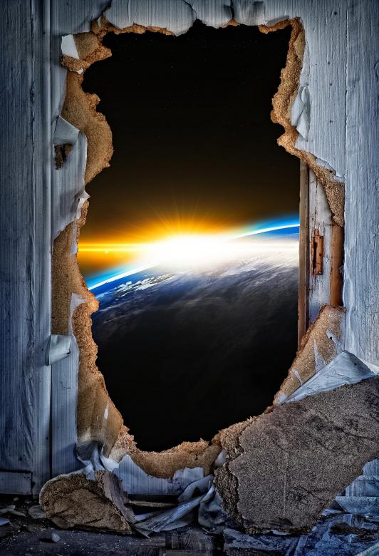 Free stock image of In Space created by Pixabay