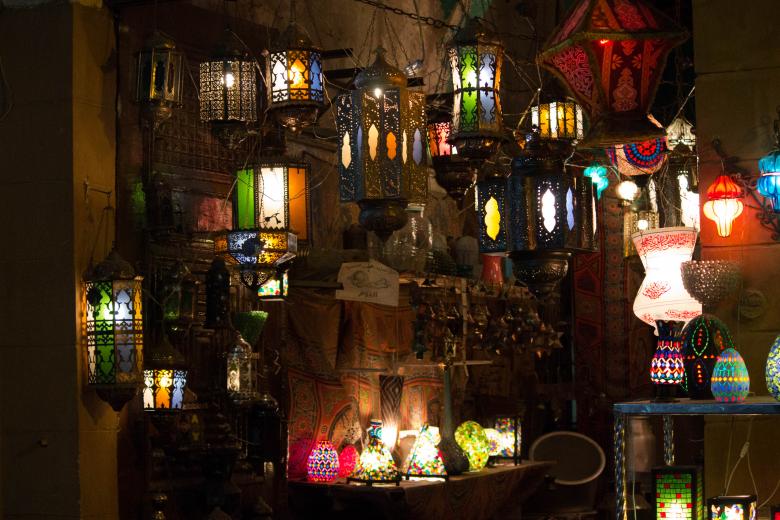 Free stock image of Colorful Lamps created by Ayman Taher