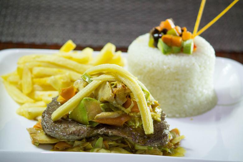 Free stock image of Steak Fries and Rice created by Ayman Taher