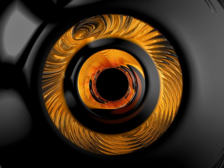 Free stock image of Fractal Spiral Design created by Pixabay