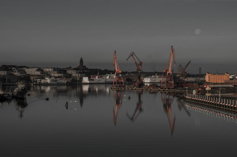 Free stock image of Harbour at Night created by invisiblepower