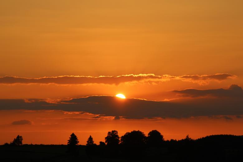 Free stock image of Sunset created by Pixabay