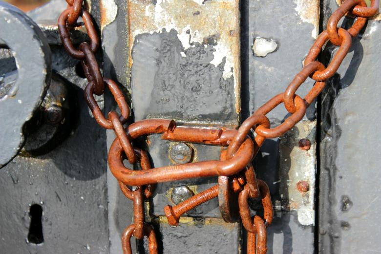 Free stock image of Metallic Chain created by Pixabay