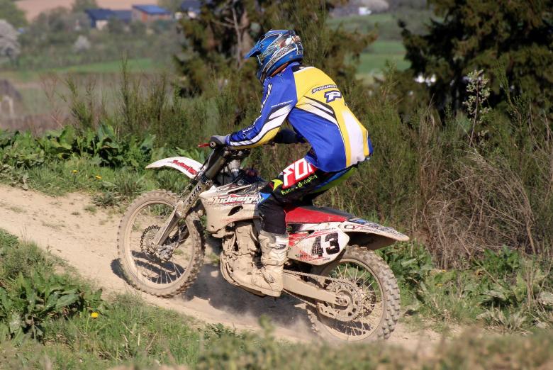 Free stock image of Motocross Racing created by Pixabay
