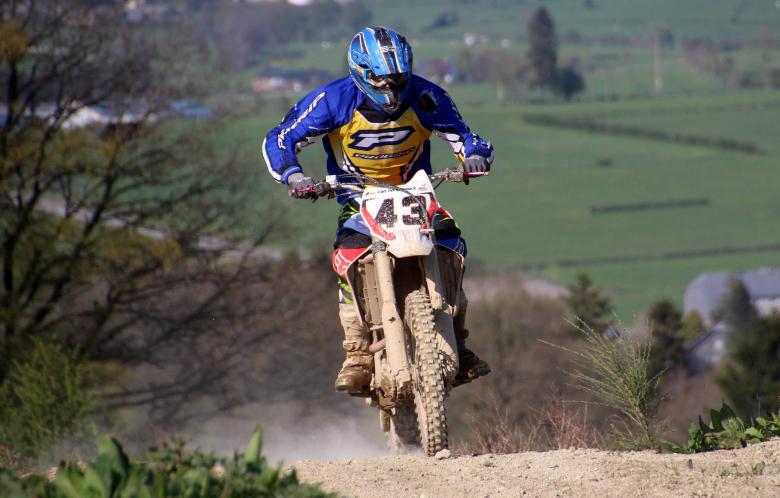 Free stock image of Motocross Racing created by Pixabay