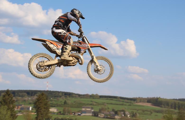 Free stock image of Motocross Racing created by Pixabay