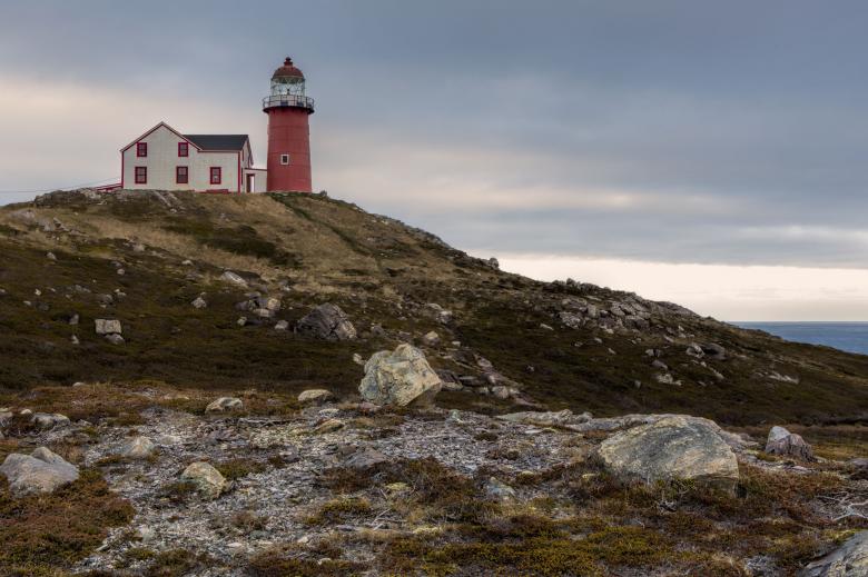 Free stock image of Lighthouse in Newfoundland created by Geoffrey Whiteway