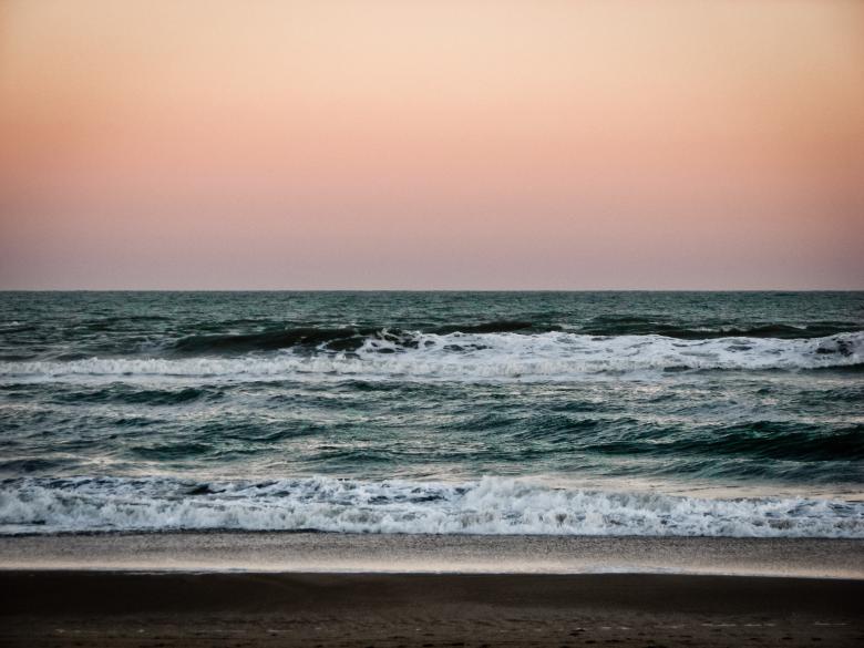 Free stock image of Sunset at the beach created by Barbara Din