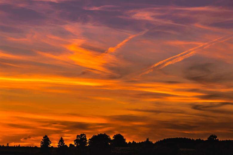 Free stock image of Setting Sun created by Pixabay