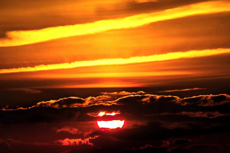 Free stock image of Sunset created by Pixabay