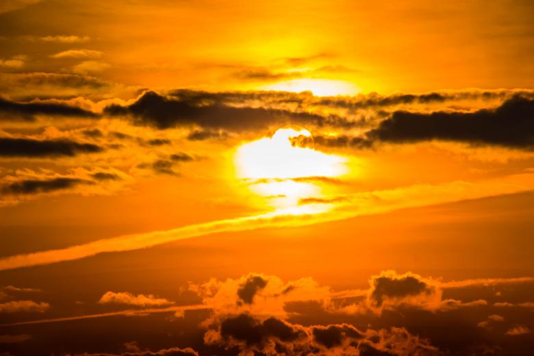 Free stock image of Sunset created by Pixabay