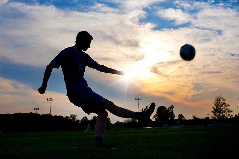 Free stock image of Kicking the Ball created by Pixabay