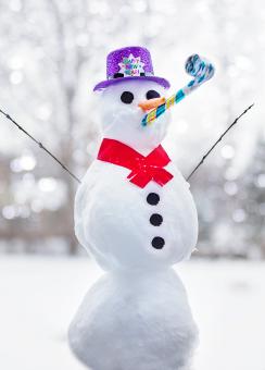 Snow Man - Free Stock Photo