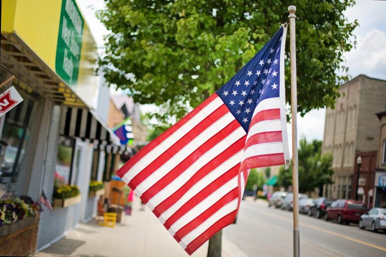 Free stock image of Flag of America created by Pixabay