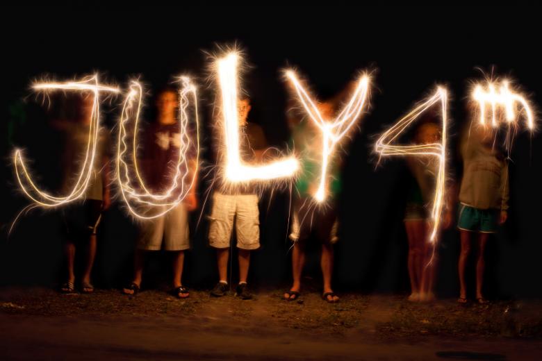 Free stock image of July 4th created by Pixabay