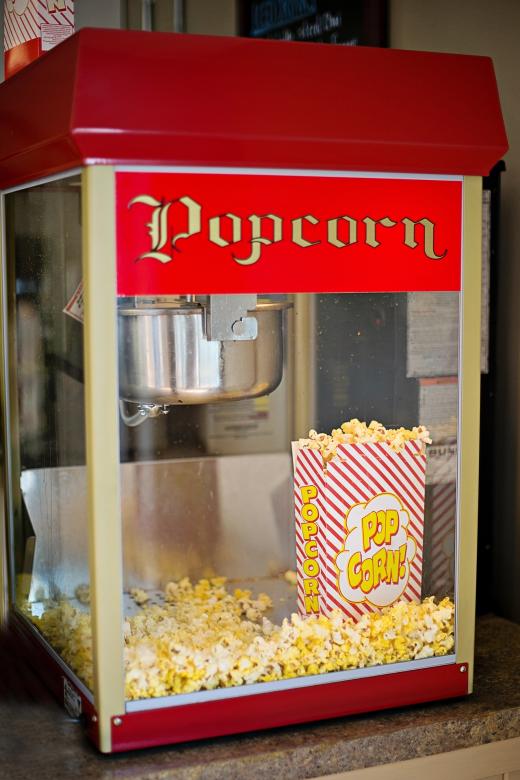 Free stock image of Popcorn Machine created by Pixabay