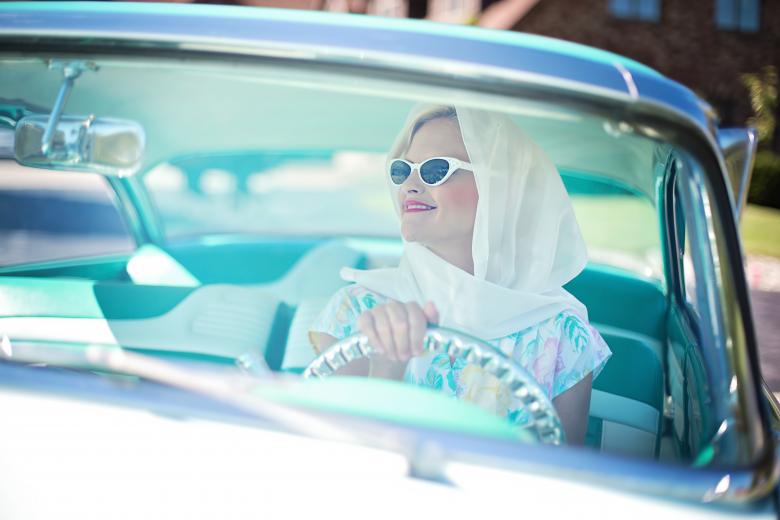 Free stock image of Girl Driving created by Pixabay