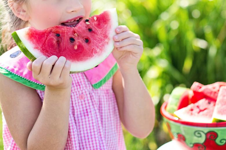 Free stock image of Eating Watermelon created by Pixabay