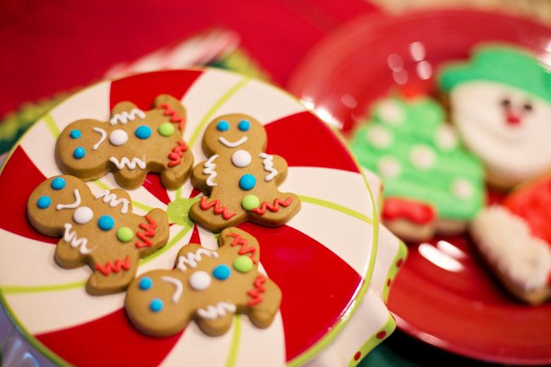 Free stock image of Christmas Baked Cookies created by Pixabay
