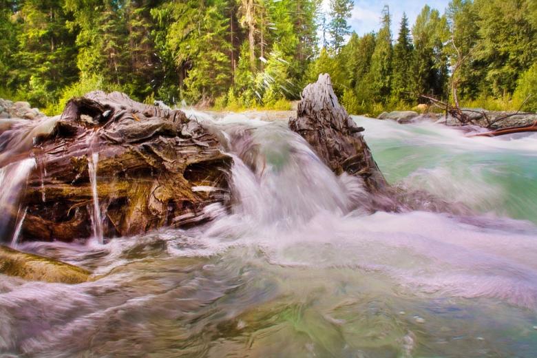 Free stock image of Fast Moving Water created by Pixabay