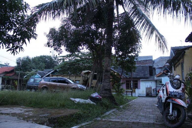 Free stock image of House in Indonesia with Coconut Tree created by Satrio wijoyo
