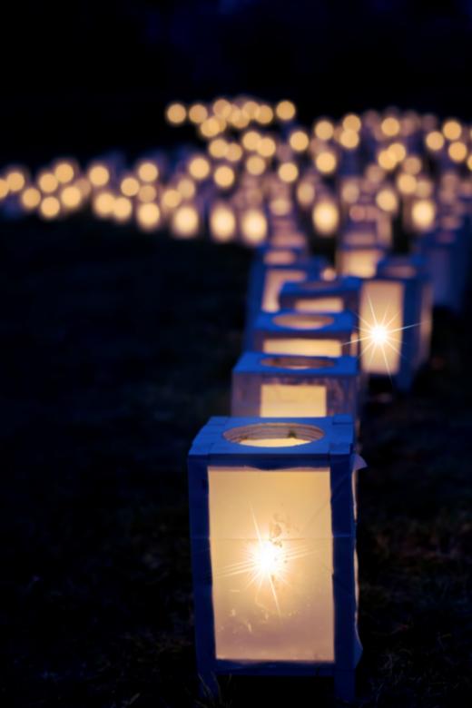 Free stock image of Lanterns at Night created by Pixabay