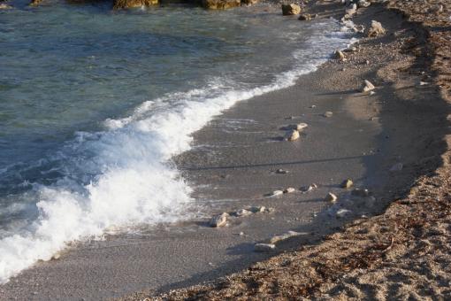 Waves Hitting the Beach - Free Stock Photo