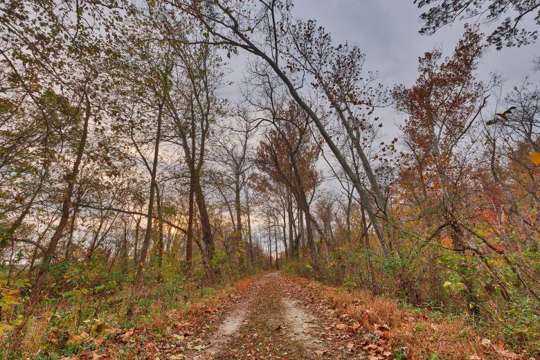 Free stock image of Cloudy Autumn Sunset Trail - HDR created by Nicolas Raymond