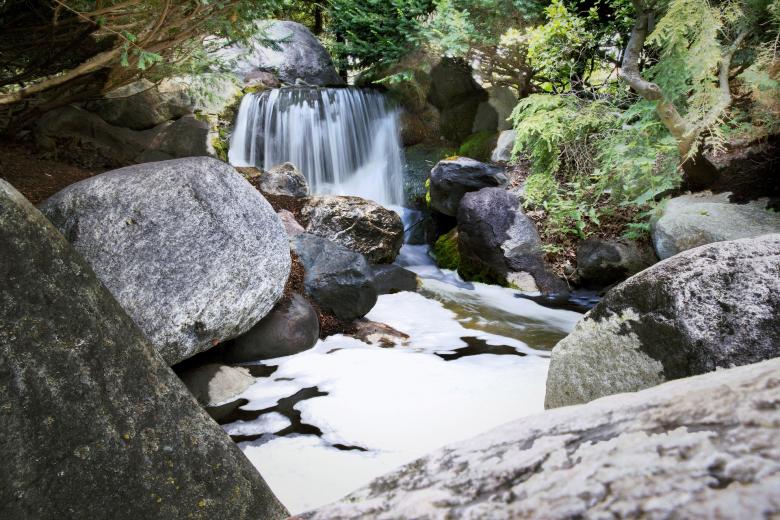 Free stock image of Wild Waterfall created by Pixabay