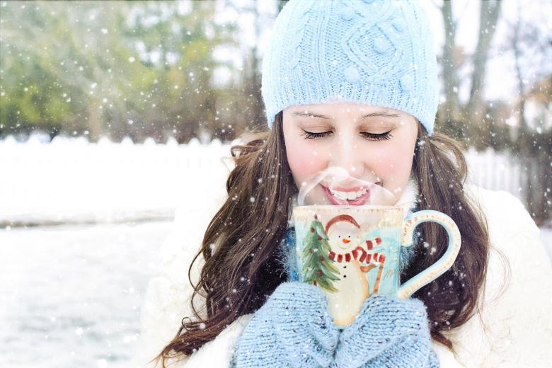 Free stock image of Hot Tea in Winter created by Pixabay