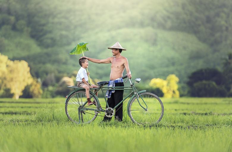 Free stock image of Father with Kid created by Pixabay