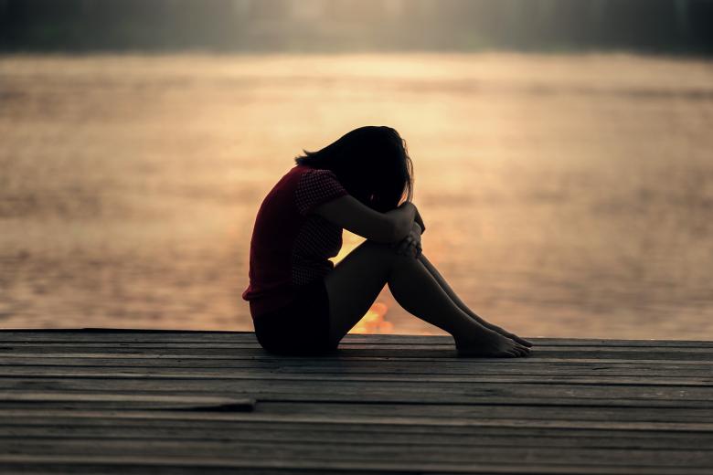 Free stock image of Girl on the Dock created by Pixabay