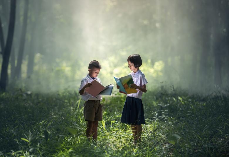Free stock image of Reading in the Wild created by Pixabay
