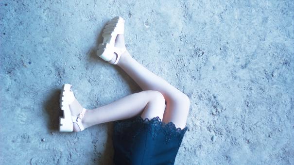 Girl Feet - Free Stock Photo