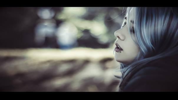 Vampire Girl - Free Stock Photo