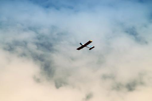 Model Airplane in the Sky - Free Stock Photo