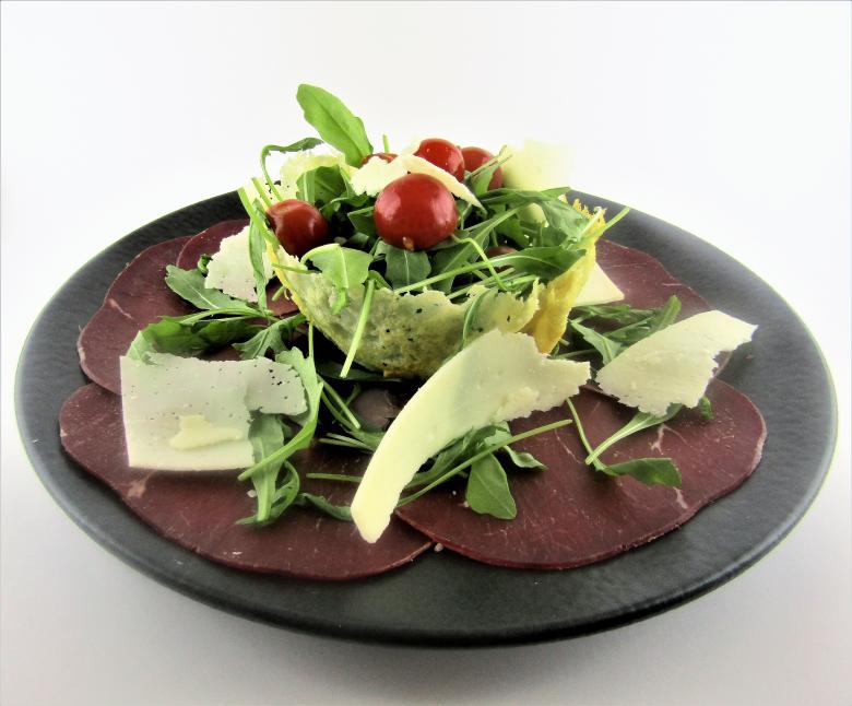 Free stock image of Carpaccio Bresaola created by franco battisti