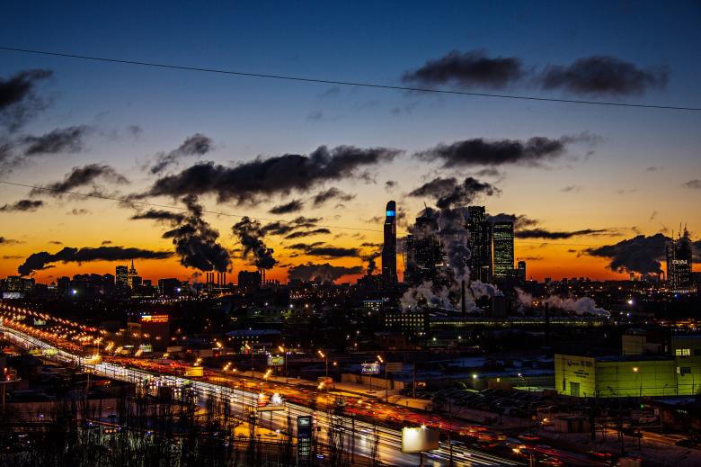 Free stock image of Moscow City created by Pixabay
